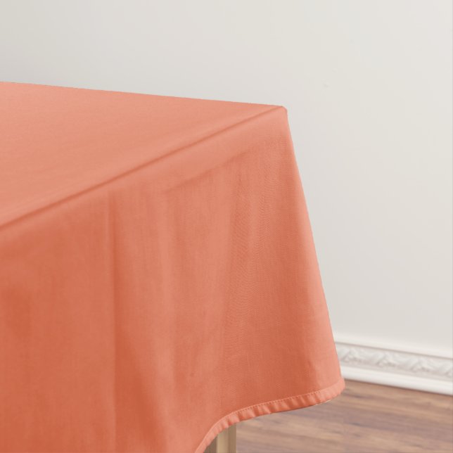 Burnt Sienna Tischdecke (Beispiel)