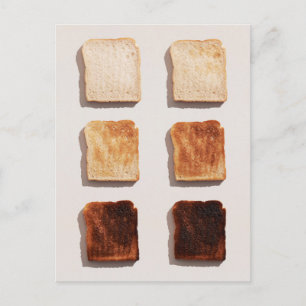 Burnt Toast Postkarte