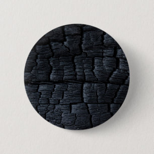 Burnt Wood Holzkohle Button
