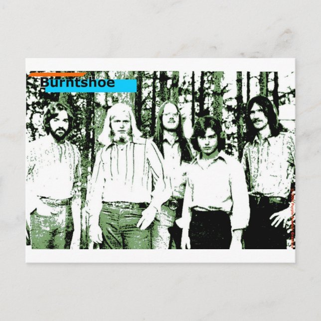 Burntschuh Postkarte (Vorderseite)