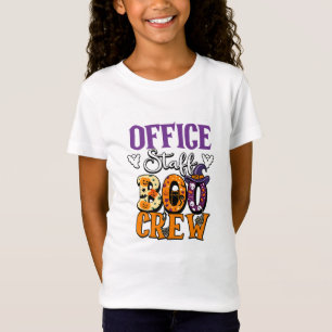 Büro-Boo-Crew Halloween-Teamgeist-Poste Tri-B T-Shirt