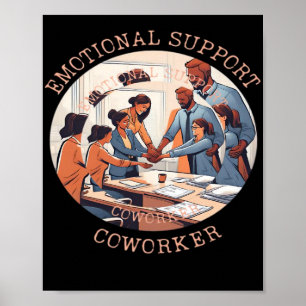 Büro für emotionale Hilfe Poster