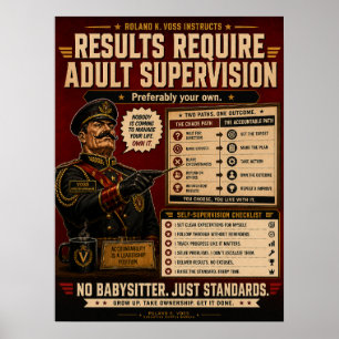 Büro für Rechenschaftspflicht Poster Roland K. V
