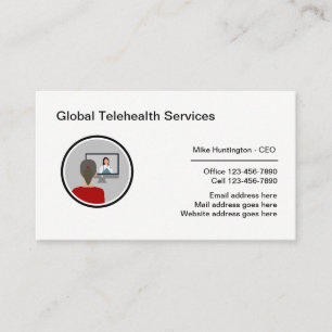 Büro für Telehealth Medizin Visitenkarte