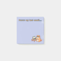 Büro-Humor Post-Its | Wie in meiner letzten E-Mail