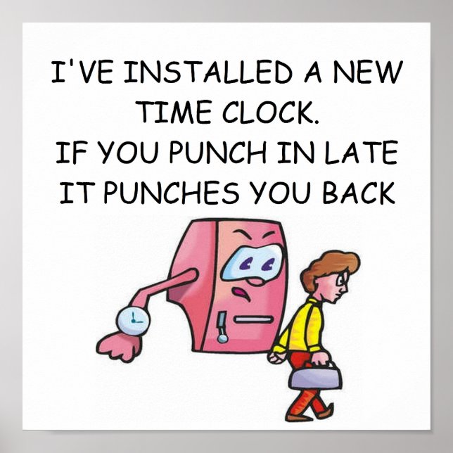 Büro Humor Poster (Vorne)