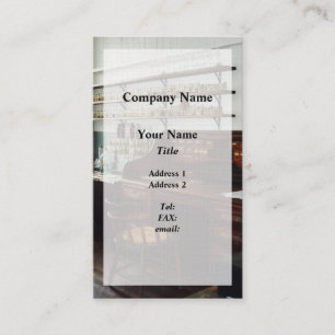 Büro im Chemielabor Visitenkarte