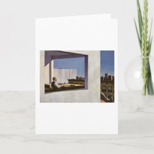 Büro in einer kleinen Stadt - Edward Hopper Karte