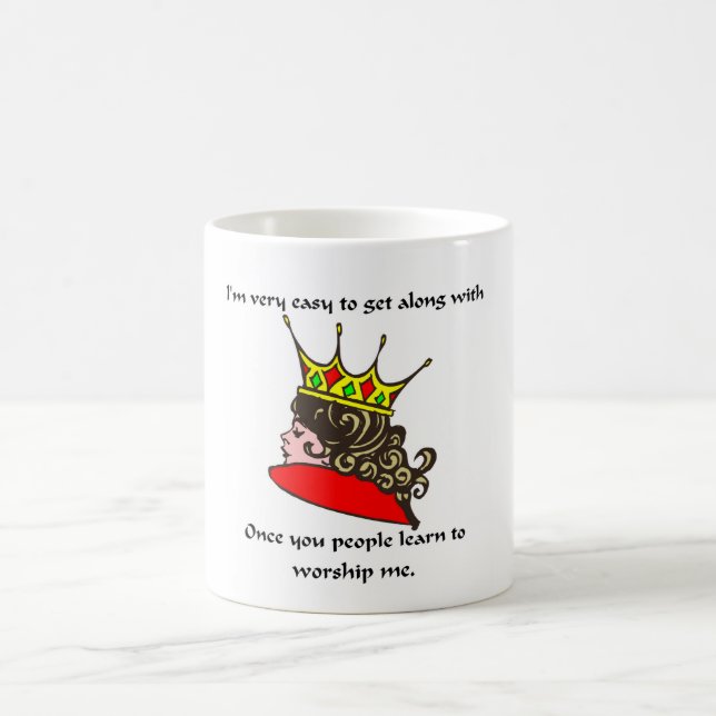Büro-Königin Kaffeetasse (Mittel)