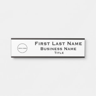 Büro-Logo Geschäfts-Hängeschild Namensschild