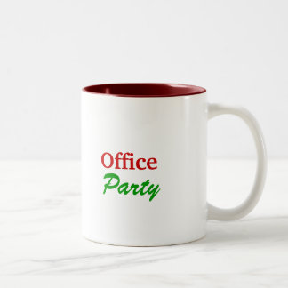 Büro-Party-Tasse Zweifarbige Tasse