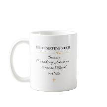Büro-Quote des Chief Executive Officer
