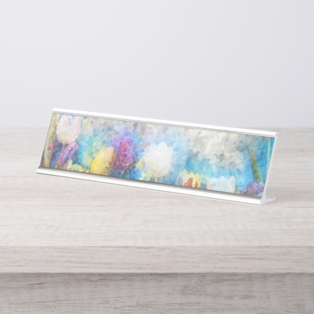 Büro Schreibtischnamensplakette (Vorderseite )