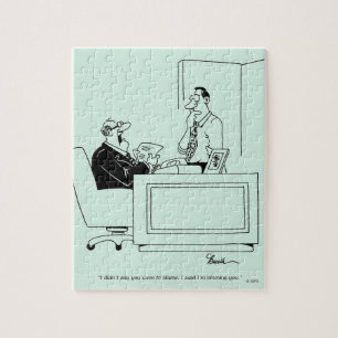 Büro-Schuld Puzzle