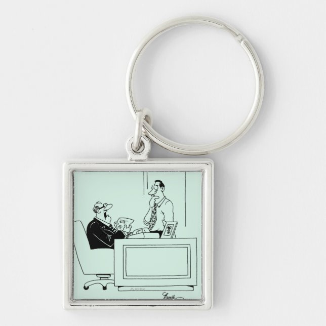 Büro-Schuld Schlüsselanhänger (Vorne)