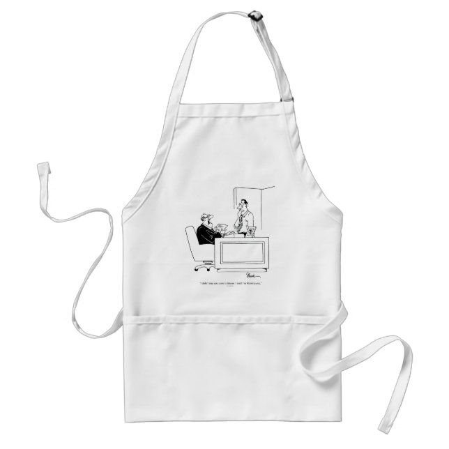 Büro-Schuld Schürze (Vorne)