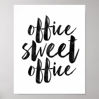 Büro Sweet Office Poster