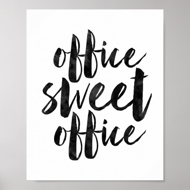 Büro Sweet Office Poster (Vorne)