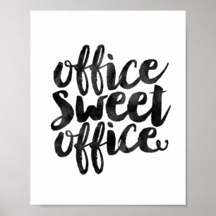 Büro Sweet Office Poster