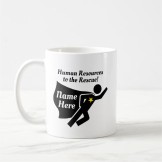 Büro-Tasse Superheld Personalabteilung Kaffeetasse