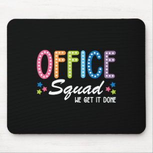 Büro-Team Wir schaffen das Ck Zur Schule Erster Ta Mousepad