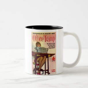 Büro-Vagabund - Kaffee-Tasse Zweifarbige Tasse
