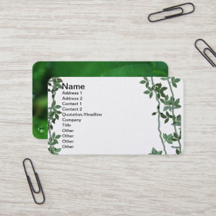 Büro-Zuhause-Schule personifizieren der Visitenkarte