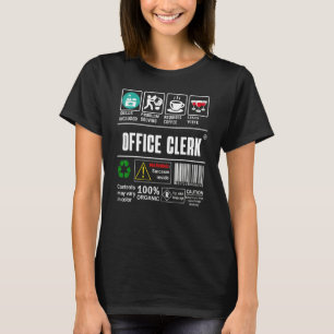 Büroangestelltenfähigkeiten Einschließlich Problem T-Shirt