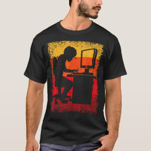 Büroarbeit Programmierer Programmierung Home Offic T-Shirt
