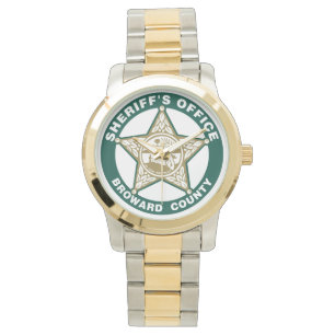 Büroentwurf Broward Sheriffs Armbanduhr
