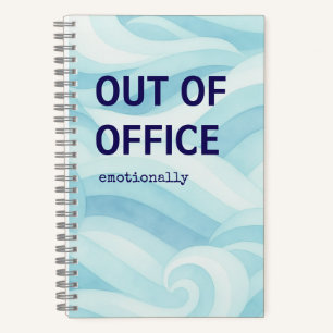 Bürofern-Nachrichtenheft Coastal Journal Notizbuch