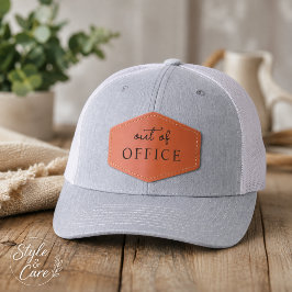 Büroferner Casual Style Lederpatch