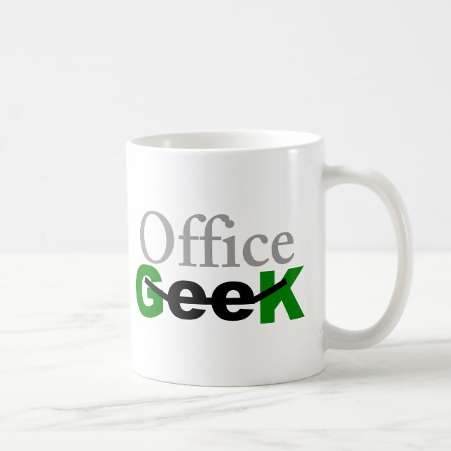 Bürogeek-Tasse Tasse (Rechts)