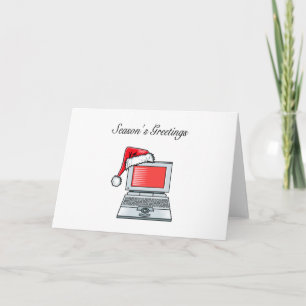 Bürogrüße (Computer) Feiertagskarte