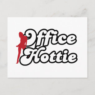 Bürohottie Postkarte