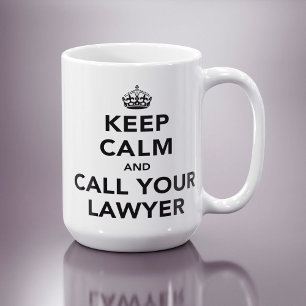 Bürohumor für Rechtsanwaltsfachangestellte Keep Tasse