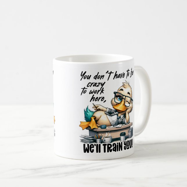 Bürohumor Kaffeetasse (VorderseiteRechts)