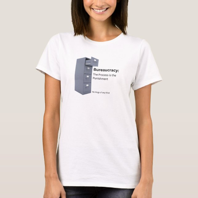 Bürokratie - T - Shirt von Frauen (Vorderseite)