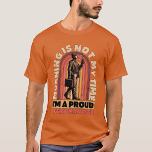 Büroleiter Morgen Ist Nicht Meinime Büromitarbeite T-Shirt