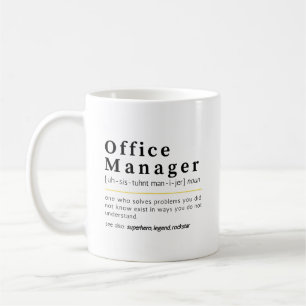 Büroleiter Substantiv Definition Büro Humor Kaffeetasse