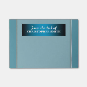 Büroorganisator der Männer   personifizieren Nam Post-it Klebezettel