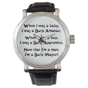 Burp Master Armbanduhr