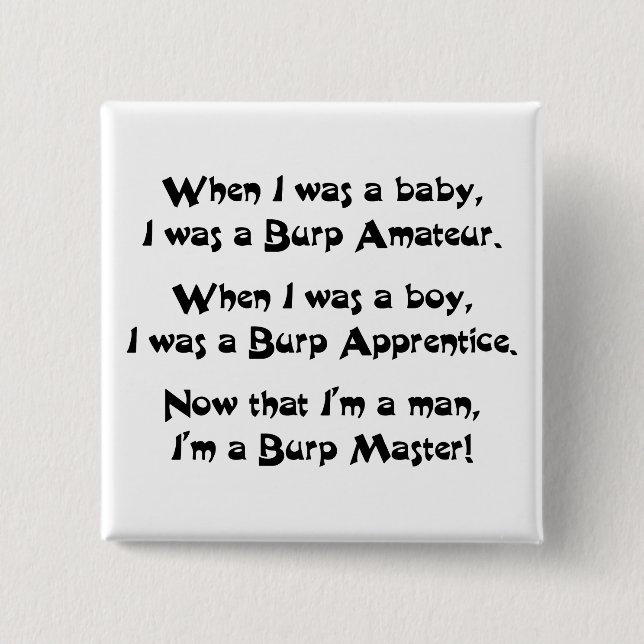 Burp Master Button (Vorderseite)