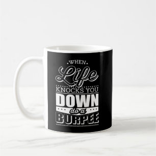 Burpees Fitness-Turnhalleworkout-Inspiration Kaffeetasse