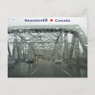 Burrard Bridge Vancouver Kanada Postkarte