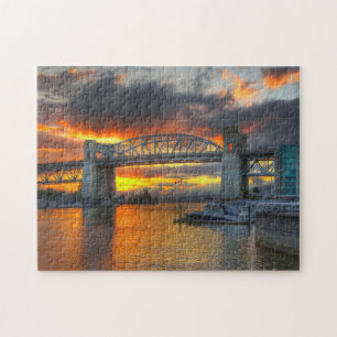 Burrard Street Bridge Vancouver. Puzzle