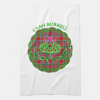 Burrell Scottish Tartan Celtic Thistle Geschirrtuch