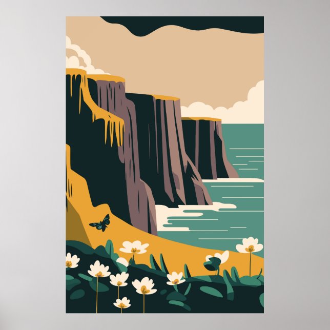 Burren Irland Poster (Vorne)
