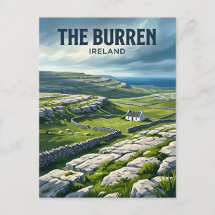 Burren Irland Postkarte