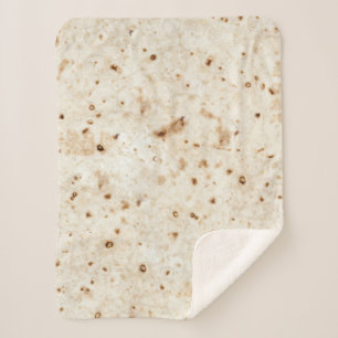 Burrito Blanket Floor Tortilla Taco Fast Food Wrap Sherpadecke